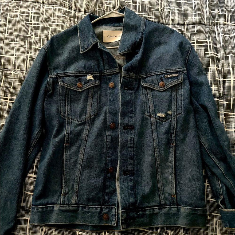 Jacket jeans kalvin klein original for sales
